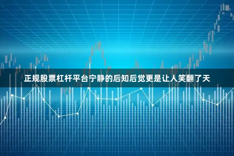 正规股票杠杆平台宁静的后知后觉更是让人笑翻了天
