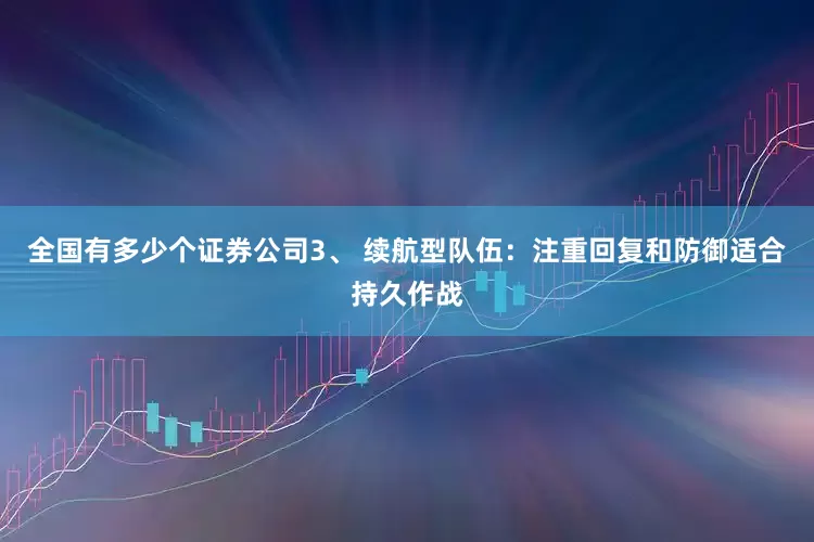 全国有多少个证券公司3、 续航型队伍:注重回复和防御适合持久作战